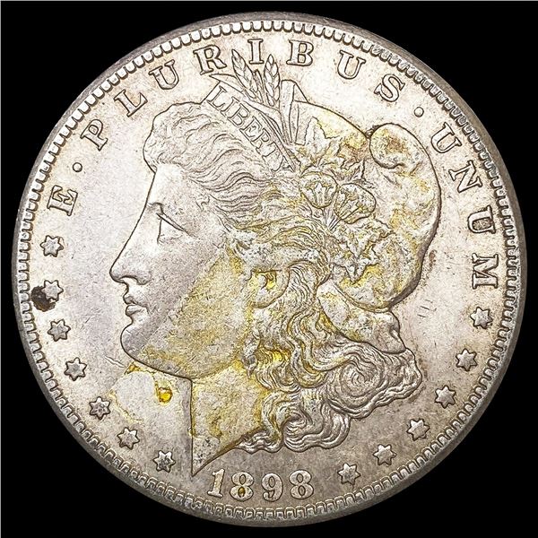 1898-S Morgan Silver Dollar NEARLY UNCIRCULATED