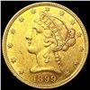 Image 1 : 1899-S $5 Gold Half Eagle UNCIRCULATED