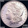Image 1 : 1893 Morgan Silver Dollar UNCIRCULATED +
