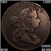 Image 1 : 1801 Draped Bust Cent LIGHTLY CIRCULATED