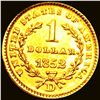 Image 2 : 1852-D Liberty Head Dollar UNCIRCULATED