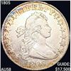 Image 1 : 1805 Draped Bust Half Dollar CLOSELY UNCIRCULATED