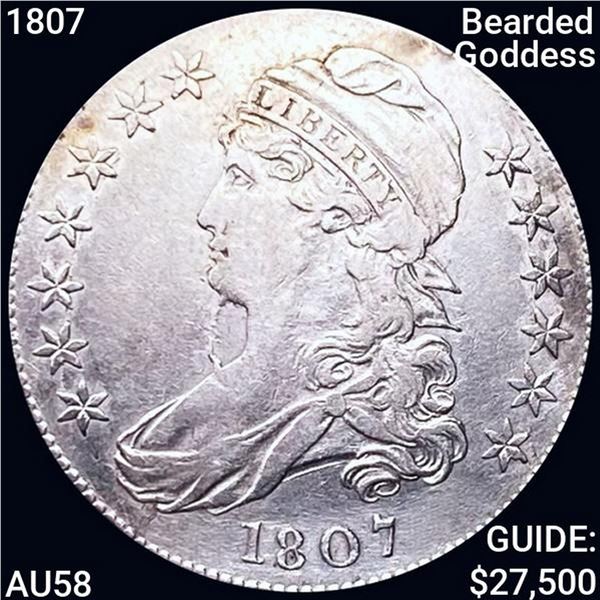 1807 Capped Bust Half Dollar CHOICE AU