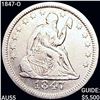 Image 1 : 1847-O Seated Liberty Quarter CLOSELY UNCIRCULATED