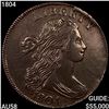 Image 1 : 1804 Draped Bust Cent CHOICE AU