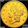Image 1 : 1857 $20 Gold Double Eagle UNCIRCULATED