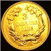 Image 2 : 1882 $3 Gold Piece CLOSELY UNCIRCULATED