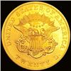 Image 2 : 1861 $20 Gold Double Eagle UNCIRCULATED