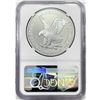 Image 2 : 2023-W White Silver Eagle NGC PR70 UCam Gold Label