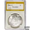 1884-CC Morgan Silver Dollar PGA MS63
