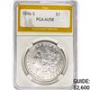 1896-S Morgan Silver Dollar PGA AU58