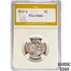 1937-S Buffalo Nickel PGA MS66