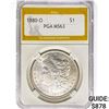 Image 1 : 1880-O Morgan Silver Dollar PGA MS63