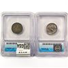 Image 2 : 1912-D, 1913 (Set 2) Liberty & Buffalo Nickels ICG