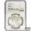 Image 1 : 1897-S Morgan Silver Dollar NGC MS61
