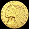 Image 1 : 1909 $5 Gold Half Eagle NEARLY UNCIRCULATED