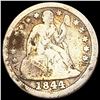 Image 1 : 1844 Seated Liberty Dime NICELY CIRCULATED