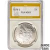 1878-S Morgan Silver Dollar PGA MS65