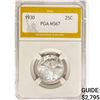 1930 Standing Liberty Quarter PGA MS67