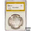 1885-O Morgan Silver Dollar PGA MS65