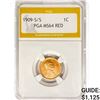 Image 1 : 1909-S/S Wheat Cent PGA MS64 RED