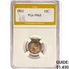 Image 1 : 1903 Barber Dime PGA PR65