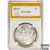 1878-S Morgan Silver Dollar PGA MS64