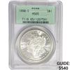1880-S Morgan Silver Dollar PCGS MS65
