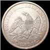 Image 2 : 1843 Seated Liberty Half Dollar CLOSELY UNCIRCULAT