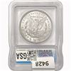 Image 2 : 1921 Morgan Silver Dollar ICG MS65