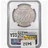 Image 2 : 1878 7TF Morgan Silver Dollar NGC MS60 Rev 78