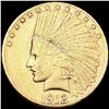 1912-S $10 Gold Eagle NEARLY UNCIRCULATED
