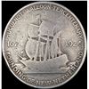 Image 2 : 1924 Huguenot Half Dollar NICELY CIRCULATED