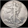 1938-D Walking Liberty Half Dollar LIGHTLY CIRCULA