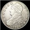 1830 Lg 0 Capped Bust Half Dollar NEARLY UNCIRCULA