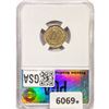 Image 2 : 1881 Nickel Three Cent PGA MS64