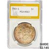 1901-S Morgan Silver Dollar PGA MS63