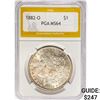 1882-O Morgan Silver Dollar PGA MS64