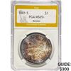 1881-S Morgan Silver Dollar PGA MS65+ Monster