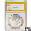 1883-S Morgan Silver Dollar PGA MS63
