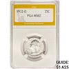1932-D Washington Silver Quarter PGA MS62