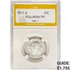 Image 1 : 1917-D Standing Liberty Quarter PGA MS64 FH Type 1