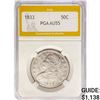 1833 Capped Bust Half Dollar PGA AU55