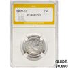 1809-O Barber Quarter PGA AU50