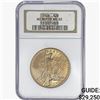 1908 $20 Gold Double Eagle NGC MS65