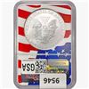 Image 2 : 2020-W Burnished American Silver Eagle NGC MS70