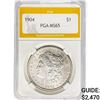 Image 1 : 1904 Morgan Silver Dollar PGA MS65