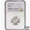 1917-D Mercury Silver Dime NGC MS63