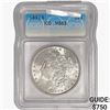 1891-S Morgan Silver Dollar ICG MS63