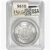 Image 2 : 1881-CC Morgan Silver Dollar PCGS MS63